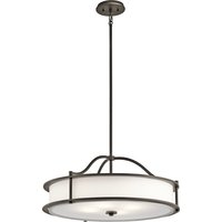 KL/EMORY/P/M OZ Emory 4 Light Chandelier/Semi Flush Ceiling Light In Olde Bronze
