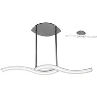 Mantra M3567 On 2 Light LED Telescopic Convertible Ceiling Light In Chrome