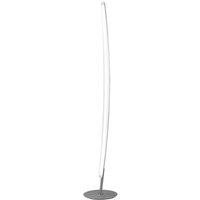Mantra M4086 Hemispheric LED Floor Light In Satin Aluminium