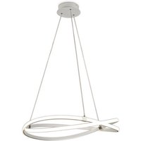 M5991 Infinity Dimmable LED Large Ceiling Pendant Light In White