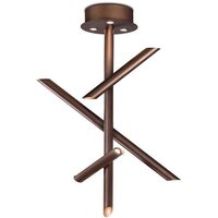 M5771 Take 7+3 Light LED Ceiling Light In Bronze