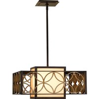 FE-REMY-P-B Remy 2 Light Adjustable Heritage Bronze Chandelier