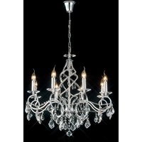 Diyas IL30318 Torino Ceiling Pendant Light in Polished Chrome Finish