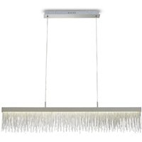 Mantra M6250 Cinna LED Single Line Pendant Light In Polished Chrome