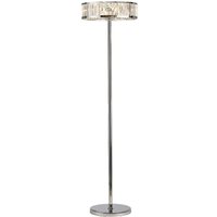 Diyas IL30177 Torre 5 Light Floor Light In Polished Chrome