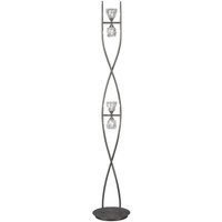 Mantra M3758 Iku 4 Light Floor Light In Satin Nickel