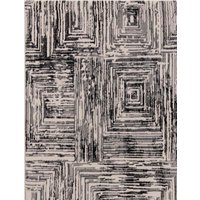 Asiatic Kuza Portrait Woven Rug Grey