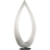 Mantra M1322 Pine 4 Light Outdoor Floor Light In Anthracite And Opal White