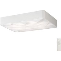 Mantra M5881 Rombos LED Tuneable Rectangular Ceiling Light In White