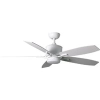 Fantasia 117162 Prima Ceiling Fan In White With 52 Inch Blades