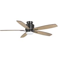 Fantasia 117179 Prima Ceiling Fan In Brushed Nickel With 52 Inch Blades