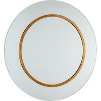Laura Ashley Maya Round Mirror With Mottled Bronze Band