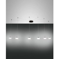 Arabella LED Cluster Pendant Ceiling Light White Glass