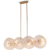 Aster Modern Pendant Ceiling Light Gold, Glass Shade