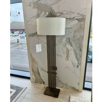 Dark Antique Brass Floor Lamp