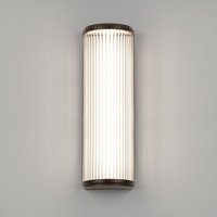 Versailles 400 Phase Dimmable Bathroom Large LED Flush Wall Light Bronze