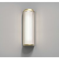 Versailles 400 Phase Dimmable Bathroom Large LED Flush Wall Light Matt Gold