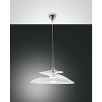 Aragon Dome Pendant Ceiling Lights White Glass, E27