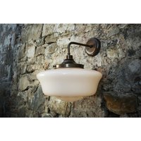 Anath Bathroom Wall Light, Antique Brass, IP44