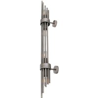 Victoria Wall Light, Antique Silver