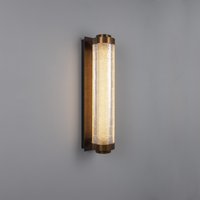 Ashford Linear Wall Light, Antique Brass