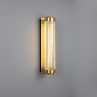 Ashford Linear Wall Light, Satin Brass