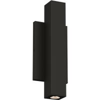Chara Wall Light, Small, Black - Andrew Martin