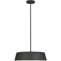 Asher 5 Light Pendant, Midnight Black, E14