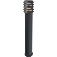 Alta 1 Light Large Outdoor Bollard Light Black IP65, E27