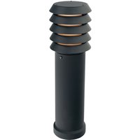 Alta 1 Light Medium Outdoor Bollard Light Black IP65, E27