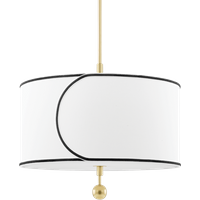 Zara Pendant Light, Large - Andrew Martin