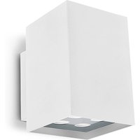 Afrodita Outdoor LED Up & Down Wall Light White 10cm 1690lm 3000K IP55