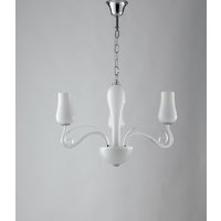ANGEL 3 Light Multi Arm Pendant Ceiling Light White 3xE14 64x45cm