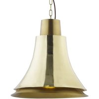 Bell Pendant Light, Brass/Gold - Andrew Martin Kelly Hoppen