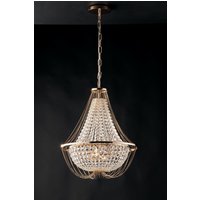 Vienna Crystal K9 Chandelier, 45Cm Diameter, Gold, E14