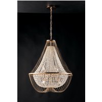 Vienna Crystal K9 Chandelier, 60Cm Diameter, Gold, E14