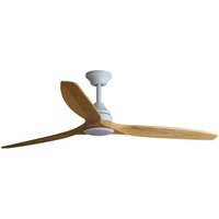 Alo Large White, Wood DC Ceiling Fan Cct 6 Speed