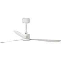 Amelia White Ceiling Fan, 6 Speed