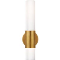 Penz Wall Light Brass, Wall Light, Hand-Rubbed Antique Brass - Andrew Martin