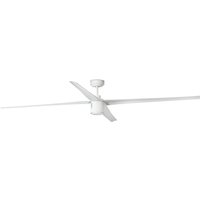 Attos LED Ceiling Fan White 4 Blades 213cm 20W 3000K