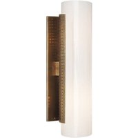 Precision Wall Light Brass, Wall Light, Small, Antique-Burnished Brass - Andrew Martin