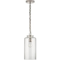 Katie Pendant Nickel, Pendant Light, Polished Nickel - Andrew Martin