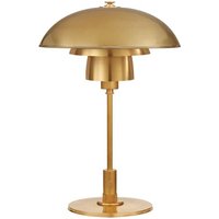 Whitman Table Lamp Brass, Desk Lamp, Antique Brass - Andrew Martin