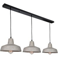Askas Line Bar Light 3 Light Concrete