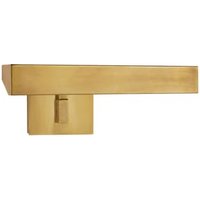 McClain Single Picture Light Brass, Picture Light, Small, Hand-Rubbed Antique Brass - Andrew Martin