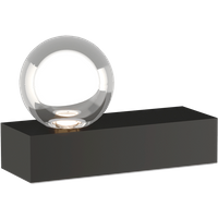 Mina Table Lamp Nightshade Black, Table Lamp - Andrew Martin