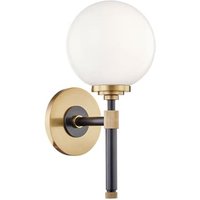 Bowery Orb Wall Light Bronze, Wall Light, Old Bronze - Andrew Martin