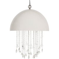 Lunar Chandelier, Large, White - Andrew Martin