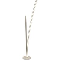 Hamburg 2 Light Floor Lamp Dimmable, 16W, 20W LED, 4000K, 2270lm, White