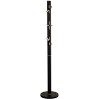 Bethel Floor Lamp, 6 x 2W LED, 3000K, 1680lm, Sand Black, Gold